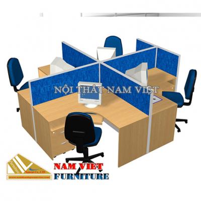 Vách ngăn bàn nhân viên 42